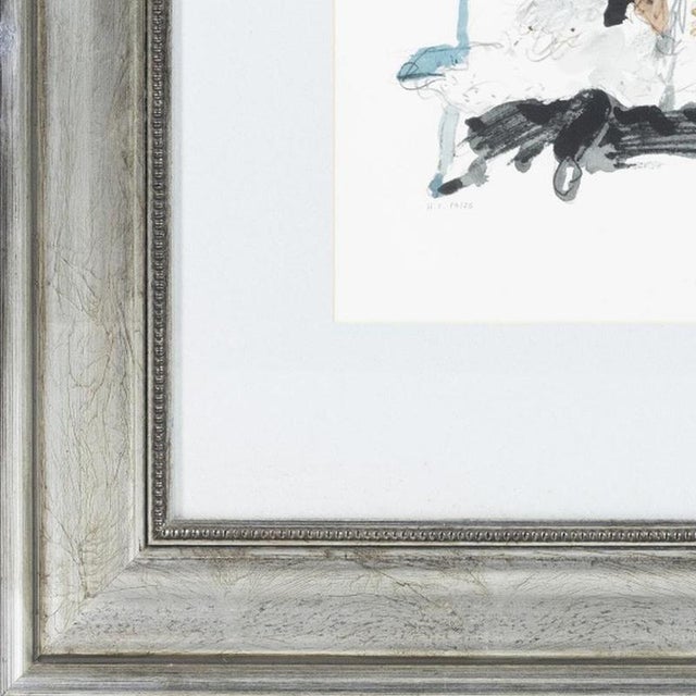 Luis Pinto Coelho, Untitled, Silkscreen, Framed, Edition 17/25 For Sale - Image 3 of 6