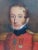 Antique self portrait oil painting on canvas of the Duke of Wellington in his military uniform . Painting is framed and...