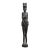 Hand-Carved Ebony African Statue by Unknown Sculptor, Folk Art, Kenya For Sale