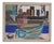 Hannes Glaeser, Harbour Motif with Boats, 1950s, Oil on Panel, Framed For Sale