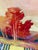 Karen White Autumn With Lemonlight Original Oil Painting, Signed For Sale - Image 9 of 12