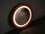 Italian Space Age Illuminated Round Wall Mirror, 1970s For Sale - Image 11 of 13