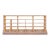1970s Primitive American General Store Display Cabinet | Whitewashed Wood Mercantile Shelving For Sale