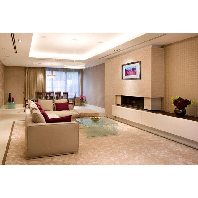 Original Color Hand Signed & Numbered Jaques Monory Serigraph, 1980. 72 x 100 cm (28 1/4 x 39 1/4 in). Fuite No. 3. This...