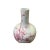 Chinese Porcelain Plum Red Flower Bird Fat Body Shape Vase For Sale - Image 4 of 7