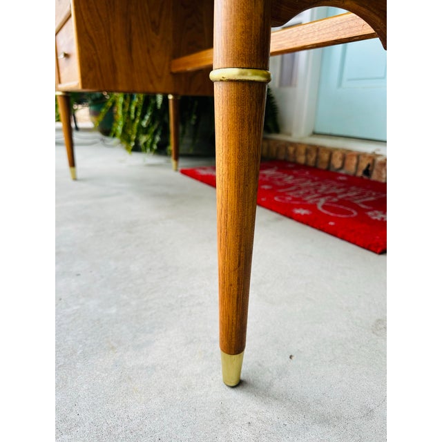 1960s Mid Century Writing Desk For Sale - Image 4 of 8