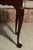 Wood Vintage L. & j.g. Stickley Solid Cherry Oval End Table Queen Anne Cabriole Leg For Sale - Image 7 of 8