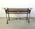 Vintage Console Table in Faux Leather, 1970s For Sale - Image 4 of 11