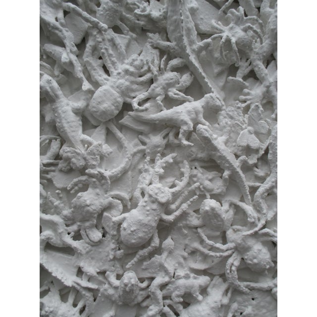 Contemporary Mixed-Media Natural Palette Relief Painting by Diane Grant - Piece For Sale - Image 11 of 12
