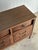 Vintage Ward Walnut Nine-Drawer Triple Dresser With Fluted Details For Sale - Image 11 of 16