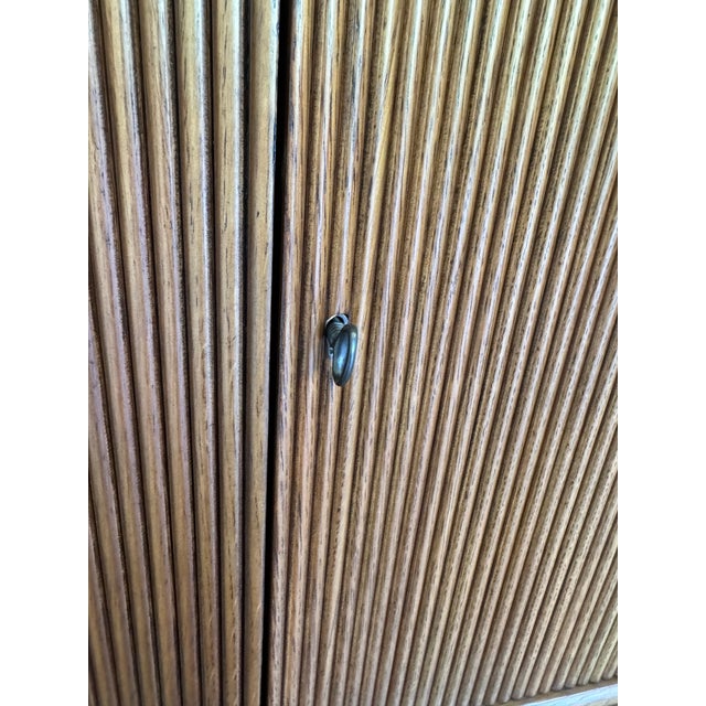 Brown Jonathan Charles William Yeoward Belleville Buffet Cabinet- Grey Fruitwood Finish For Sale - Image 8 of 12