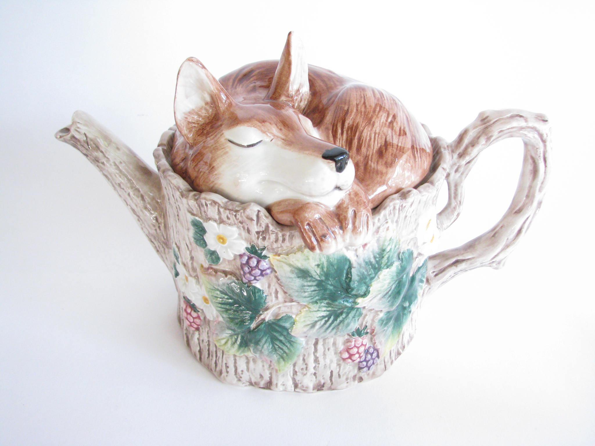 fox tea set