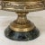 19th Century Napoleon III Period Bronze Centerpiece ~ Compote on Marble Base For Sale - Image 9 of 13