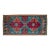 1970s Vintage Hand Knotted Turkish Small Rug Kitchen Mat Entry Decor 2x4 Ft Approx For Sale