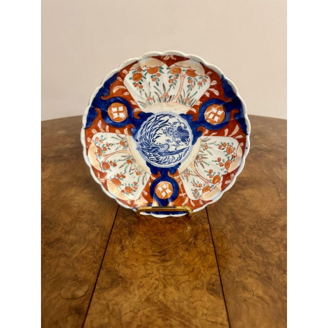 Antique Japanese Imari Plates, 1900, Set of 5 For Sale - Image 4 of 8