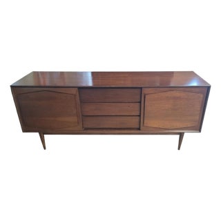 Fine Mid Century Walnut Sideboard Denmark For Sale