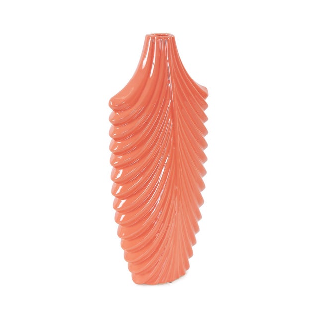 The creation of the Coral Reef ceramic vases and tray was inspired by vintage ceramics of the early 1920's. Each piece has...
