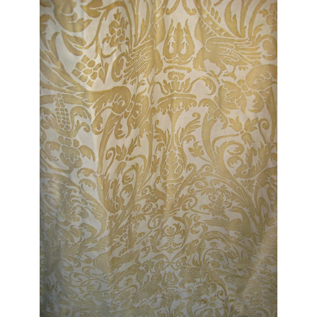 Mariano Fortuny Vintage Fortuny Ucelli Curtain-Drapery Panel For Sale - Image 4 of 11