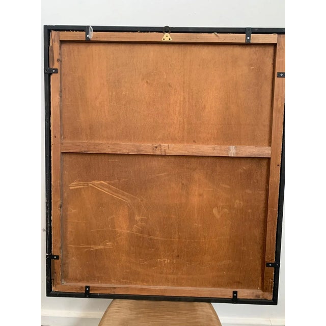 1950s Silk-Screened Fabric Panel by Gio Pomodoro, 1950s For Sale - Image 5 of 6