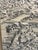 Vintage Framed Bird’s Eye View City Lithograph Print Panoramic Map Architectural For Sale - Image 6 of 8