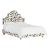 Halsted Bed in Ochre Brush Cheetah, Full For Sale