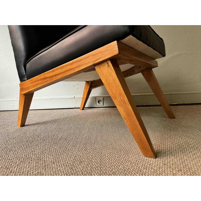 Set of Low Chairs in the style of Jens Risom, 1950s For Sale - Image 18 of 18