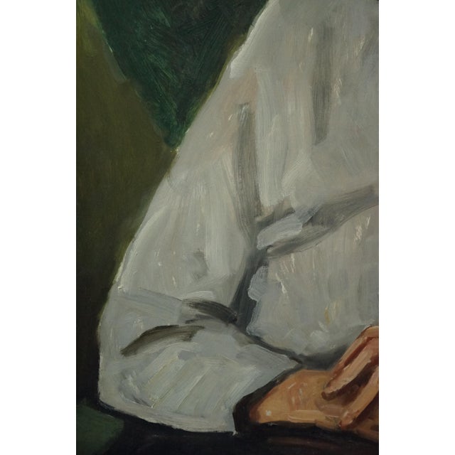 Bruno Krauskopf, Post-Impressionist Portrait of an Elderly Woman, 20th Century, Oil on Masonite, Framed For Sale - Image 11 of 18