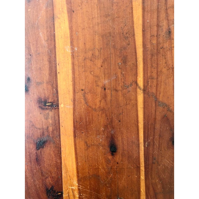 1960s Rustic Cedar Box For Sale - Image 10 of 11