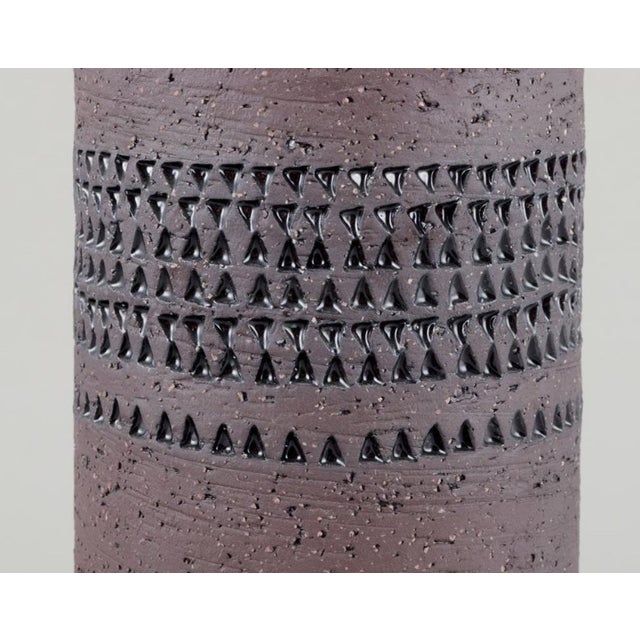 Large Swedish Ceramic Vase by Inger Persson for Rörstrand Atelje, 1960s For Sale - Image 4 of 7