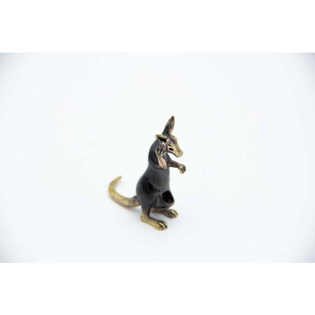 Miniature Kangaroo in Nickel Silver For Sale - Image 3 of 3