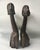 Vintage Mid-Century African Companion Wood Sculptures - A Pair For Sale - Image 10 of 10