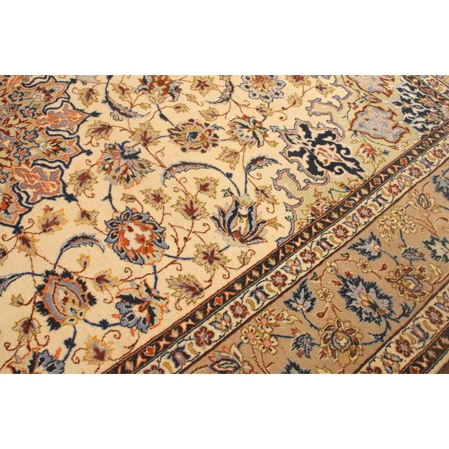 Brown Middle Eastern Hand-Knotted Rug For Sale - Image 8 of 9