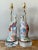 Vintage Asian Rose Famile Phoenix Glazed Ceramic Lamps - Set of 2 For Sale - Image 9 of 12