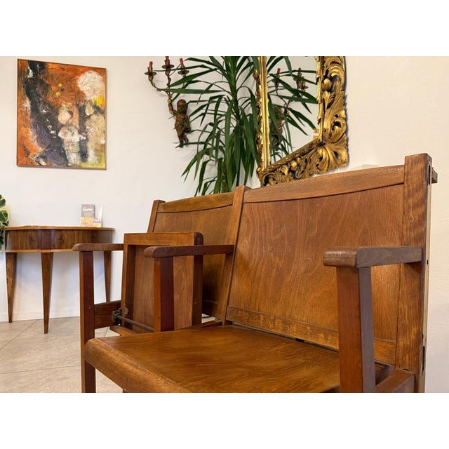 Viennese Two-Seater Cinema Seat For Sale - Image 5 of 12