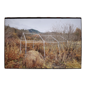 Rural Landscape Photograph, Berkshires Massachusetts, 'White Frame', 18 X 12" Fine Art Photography Print