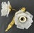 Metal Vintage French Ornate Glass Double Arm Wall Sconces, Set of 2 For Sale - Image 7 of 11