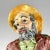 Vintage Original Ceramic Sculpture of Man from Bassano, Italy, 1974 For Sale - Image 10 of 13
