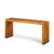 Mid-Century Modern Milo Baughman Style Mid Century Burlwood Console Table For Sale - Image 3 of 9