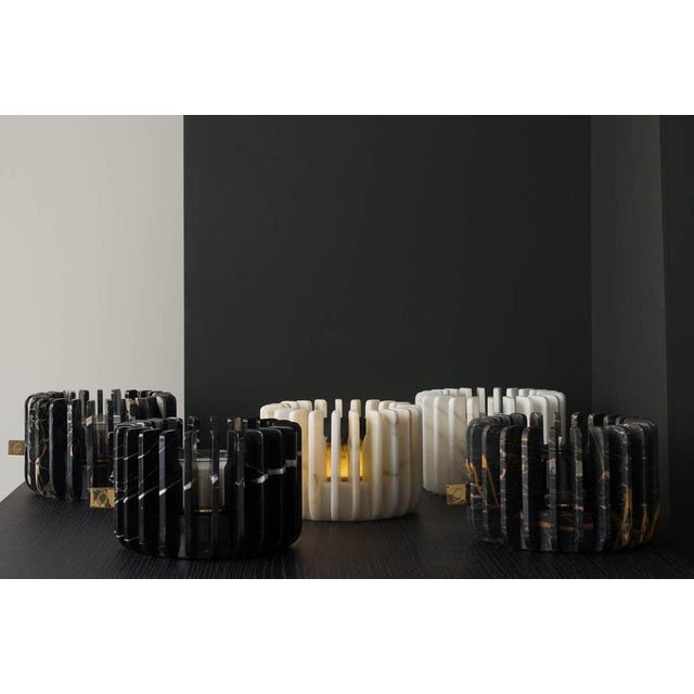 St Laurent Orion Candleholder Set by Dan Yeffet, Set of 3 For Sale - Image 17 of 18