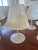 An exceptional, authentic set of six vintage Eero Saarinen Tulip side chairs manufactured by Knoll. Features the iconic...