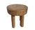 African African Vintage Carved Wood Milk Stool Hehe Gogo People Tanzania 12" H For Sale - Image 3 of 7