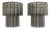 Vintage Murano Glass Tube Wall Sconces, 1990s, Set of 2 For Sale