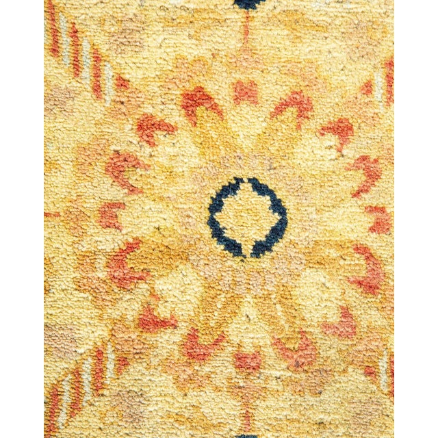 Moroccan Vintage Moroccan Hand Knotted Wool Area Rug, Navy Blue - 7'10" X 9'10" For Sale - Image 3 of 9