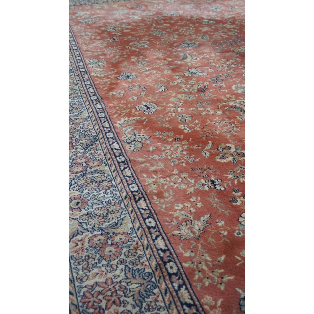 Vintage Rug in Wool For Sale - Image 4 of 9