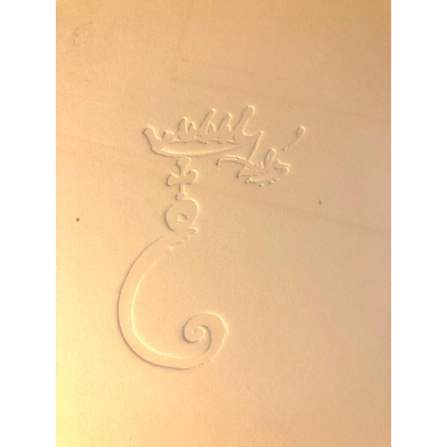 Black Salvador Dalí­, Rare Salvador Dali Surrealist 3D Pop Up Etching Engraving Paper Sculpture 1973, 1973 For Sale - Image 8 of 10