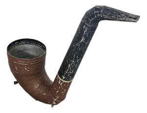 Vintage Zinc Pipe, 1973
