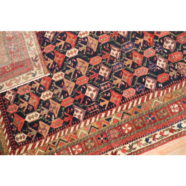Early 20th Century Early 20th Century Persian Accent Rug - 3'9" x 6'3" For Sale - Image 5 of 6
