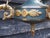 Mid-Century French Empire Style Bronze 3-Branch Swan Chandelier by Lucien Gau, 1970s For Sale - Image 9 of 18