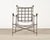 Mario Papperzini Mario Papperzini Amalfi Iron Garden Lounge Chair + Ottoman For Sale - Image 4 of 18