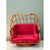 Vintage Bent Rattan Swivel Lounge Chair With Flip Down Side Tables For Sale - Image 10 of 12